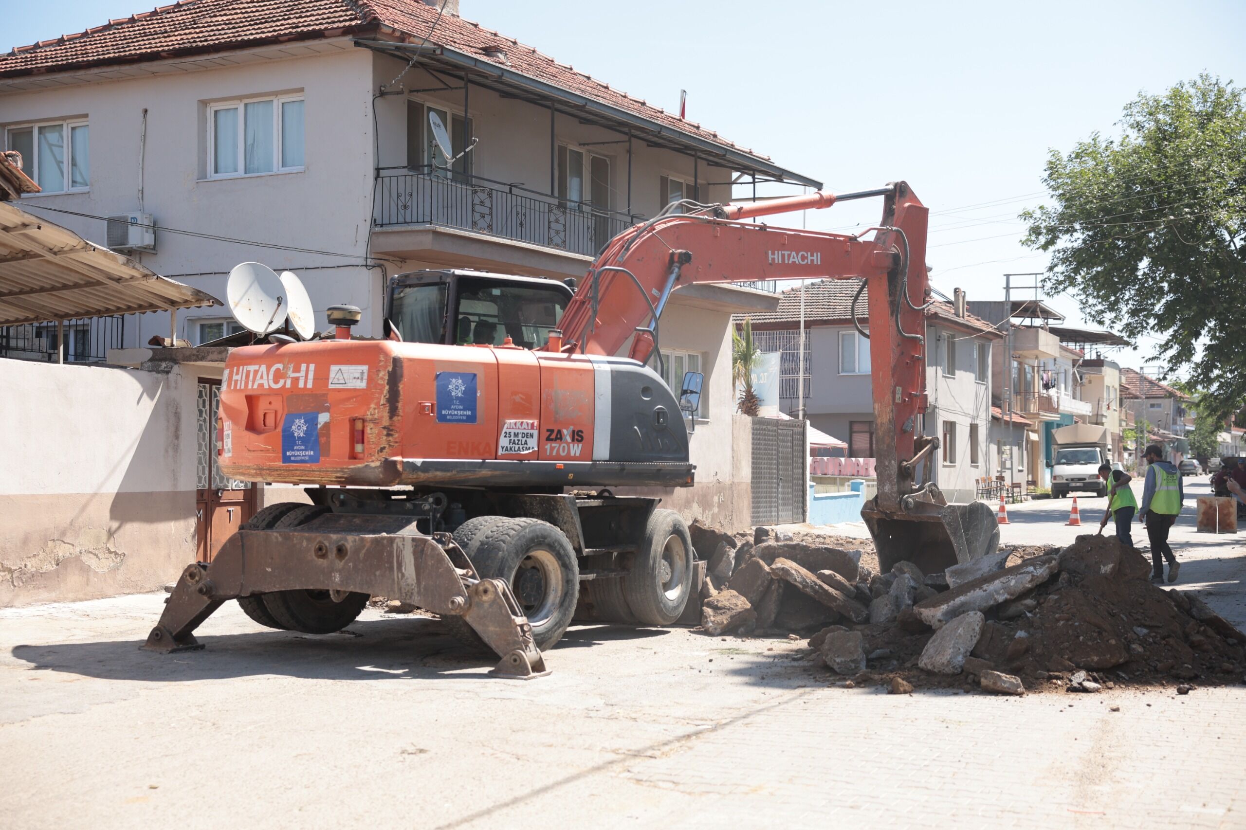 Baskan Kayadan Hacialiobasina Hizmet Hamlesi Yol Altyapi Ve 667323 6Ce21F
