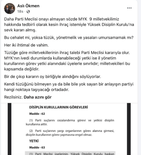 Baskan Okmenden Kilicdaroglu Ekibine Agir Sozler Rezilsiniz 669075 16C10A