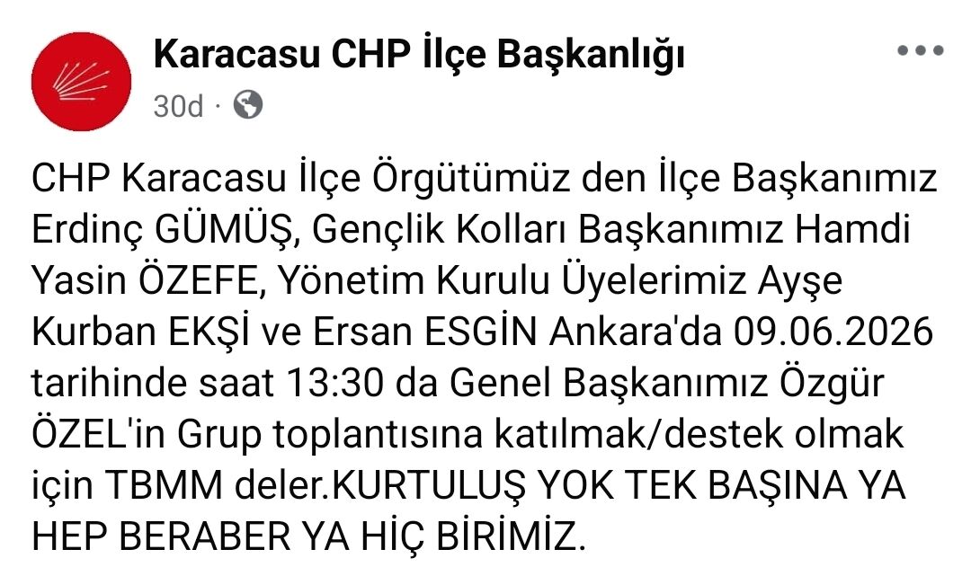 Chp Karacasu Yonetimi Ankarada Ozgur Ozele Tam Destek 668351 E34F57