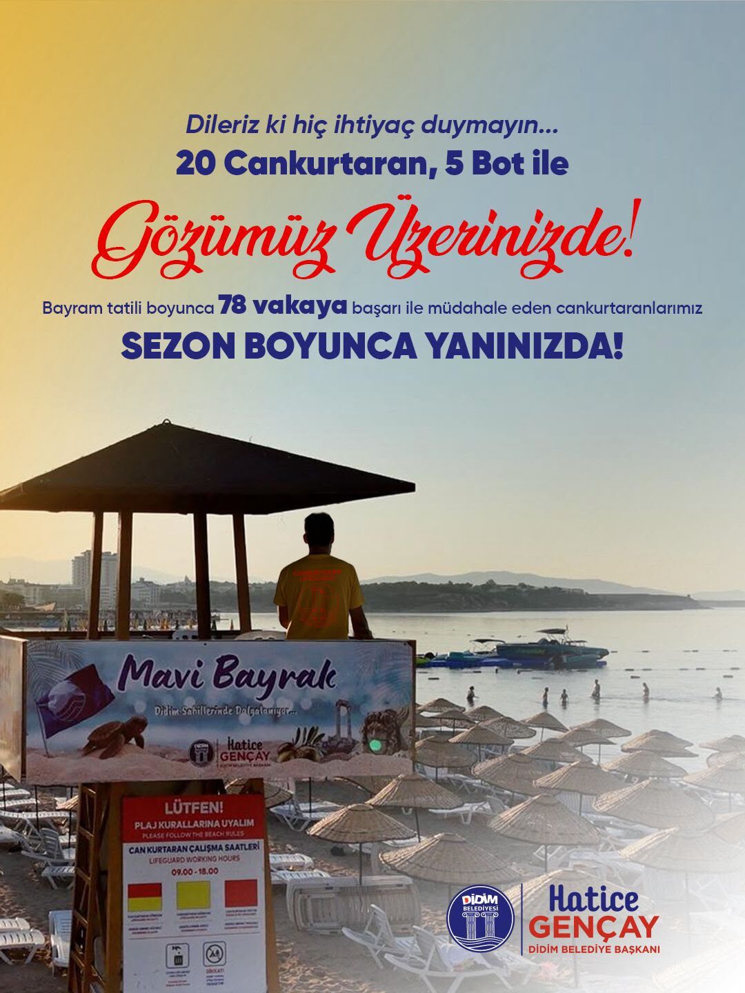 Didim Belediyesi Sahillerde Guvenlik Nobetini Surduruyor 666791 E3Dc81