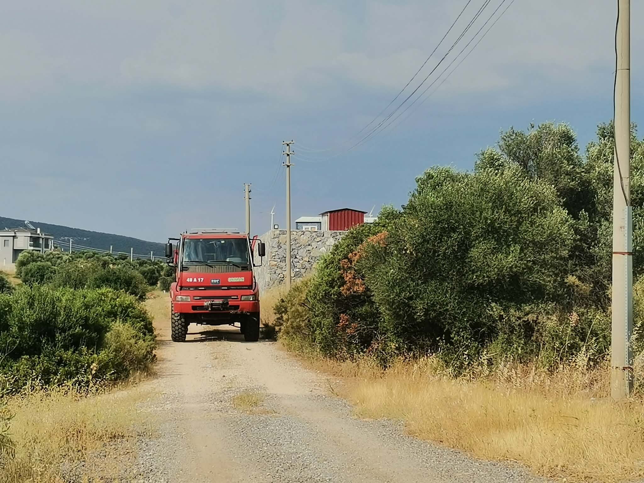 Didimde Siteleri Korkutan Yangin 671682 51C1Ad