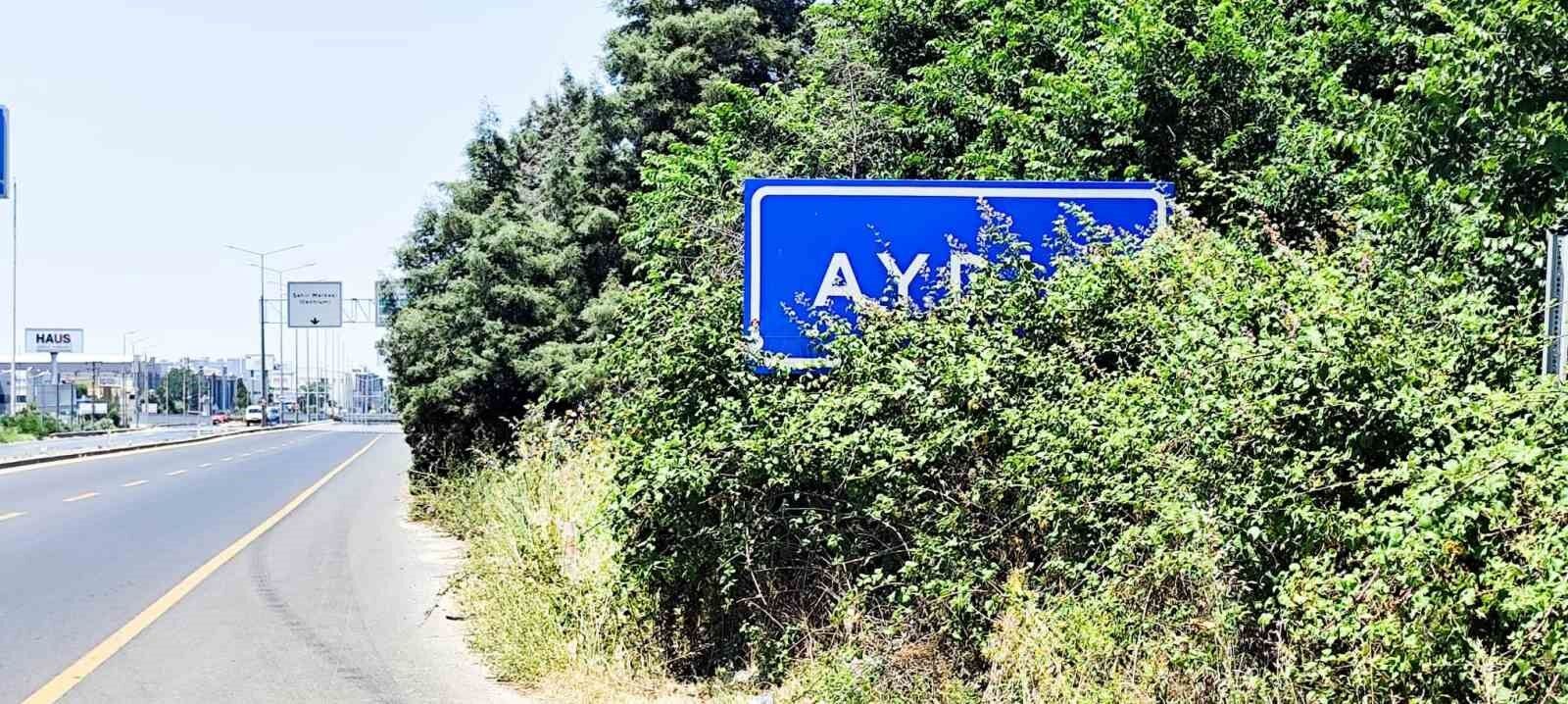 Karayolu Uzerindeki Aydin Tabelasi Calilar Arasinda Kaldi 1781520005824 22793