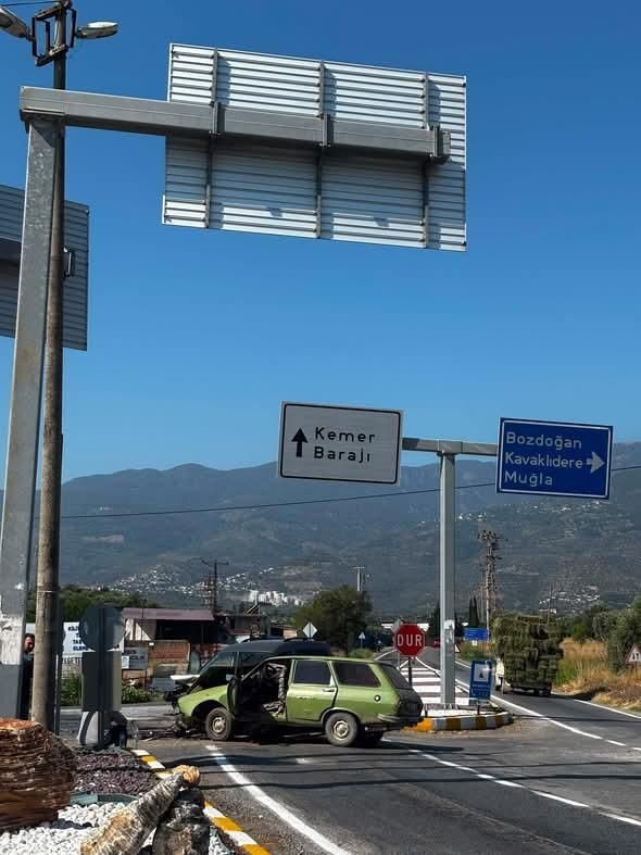 Kaza Yine Ayni Kavsakta Bozdoganda Iki Araba Kafa Kafaya Gir 673090 252C44