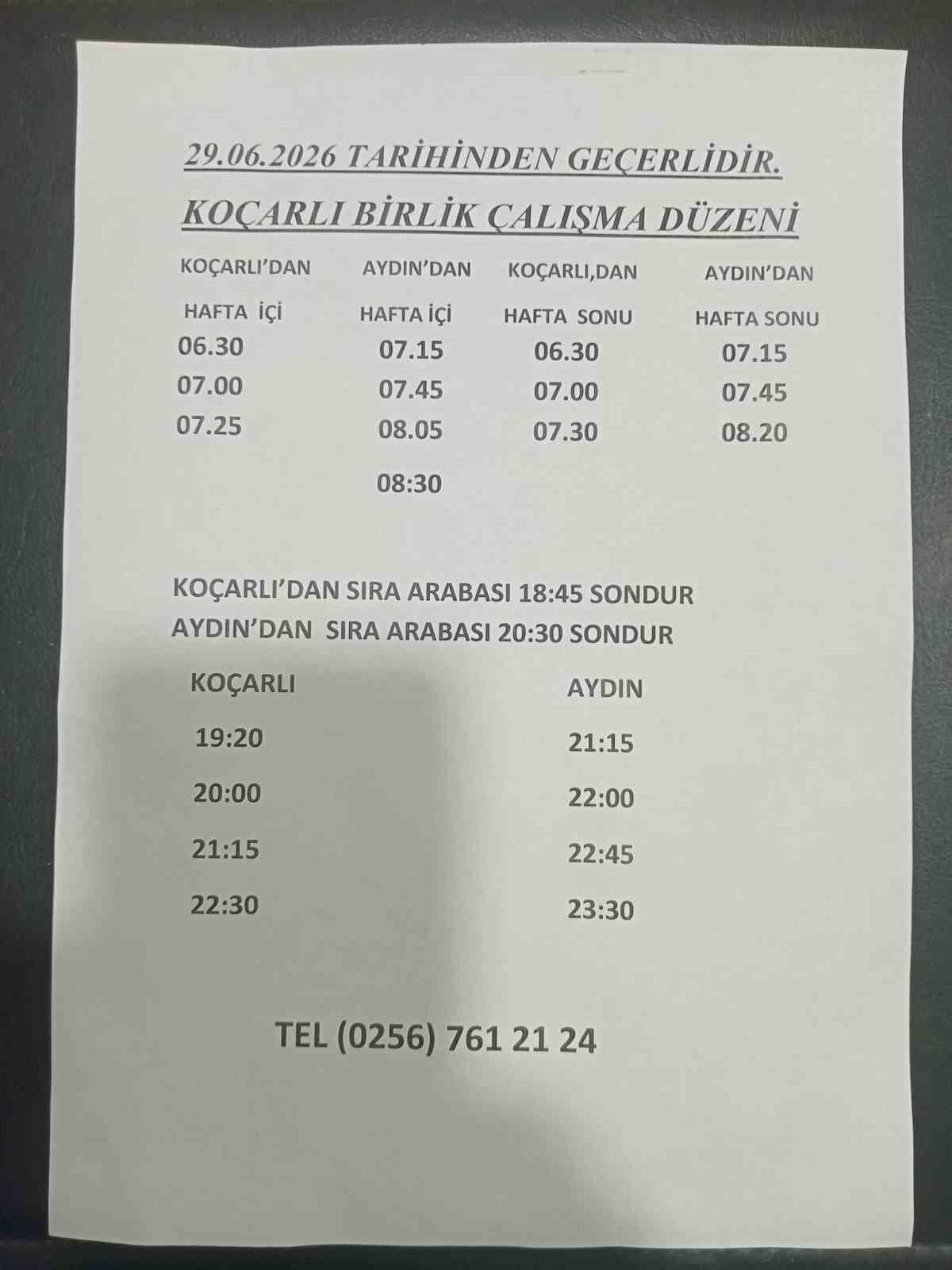 Kocarli Aydin Hattinda Minibus Saatleri Guncellendi 1782633002631 242627