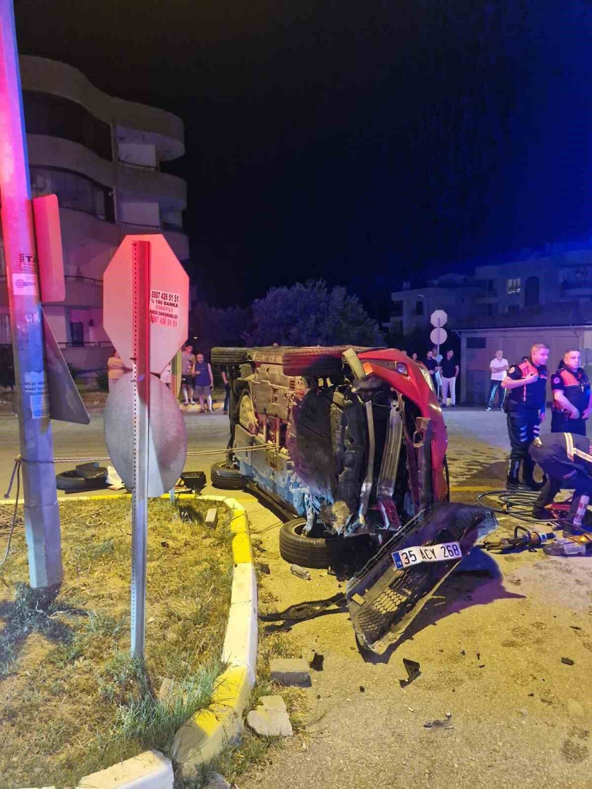 Kusadasi Nda Takla Atan Otomobilin Surucusu Yaralandi 1780559411347 143982
