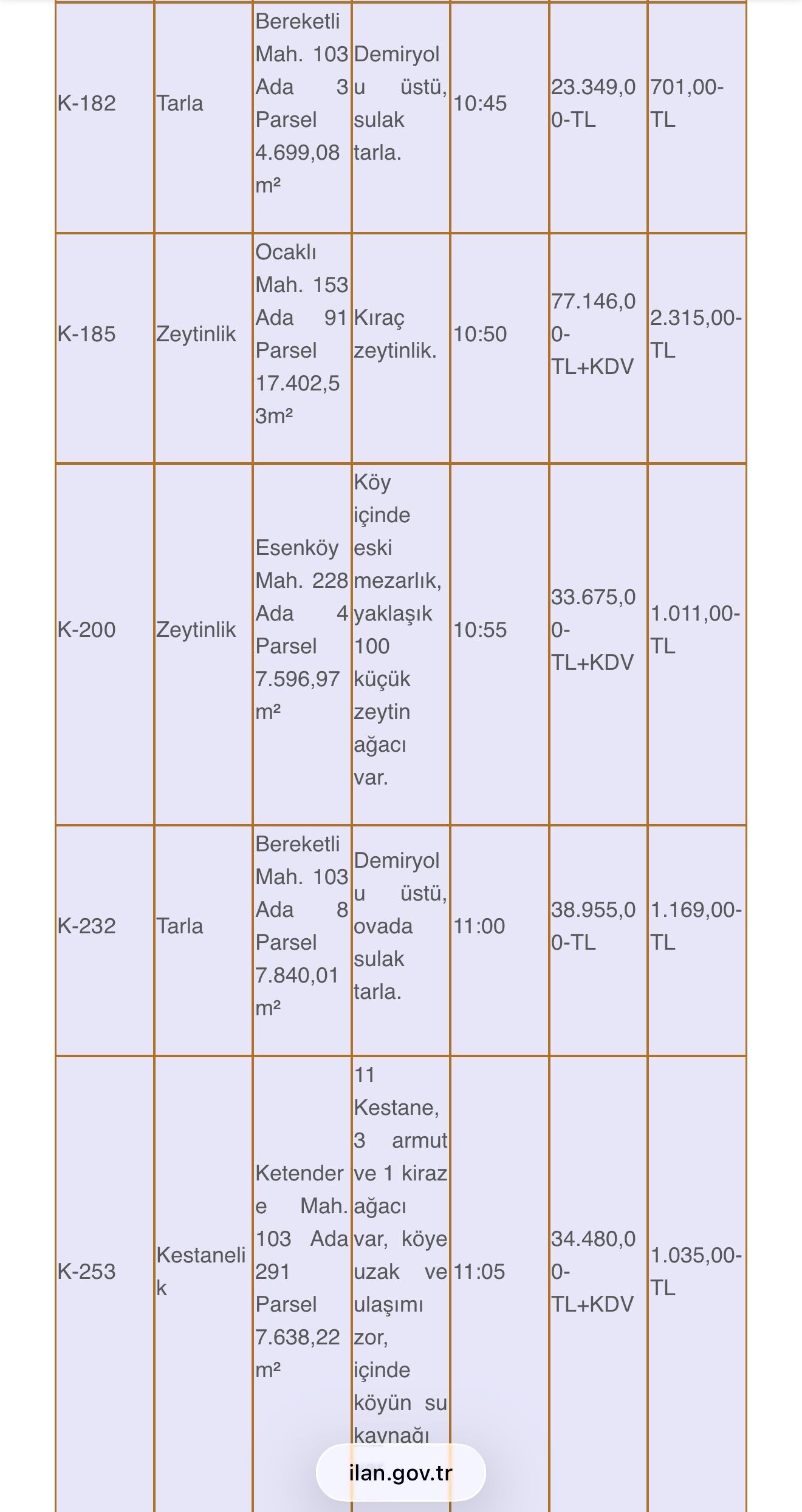 Nazilli Belediyesi 45 Tasinmazi Kiraya Verecek 667914 48909E