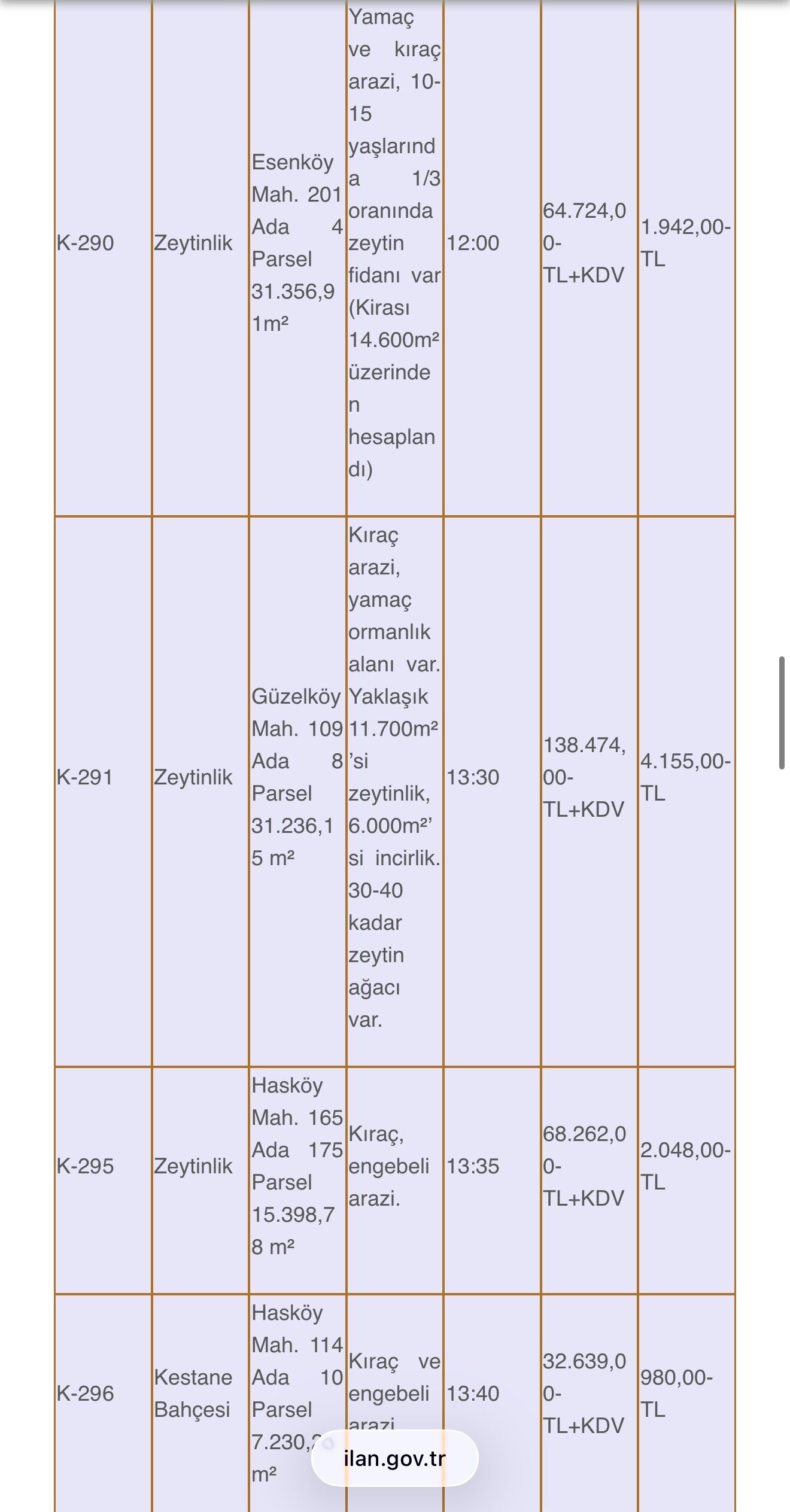 Nazilli Belediyesi 45 Tasinmazi Kiraya Verecek 667914 B5B03F