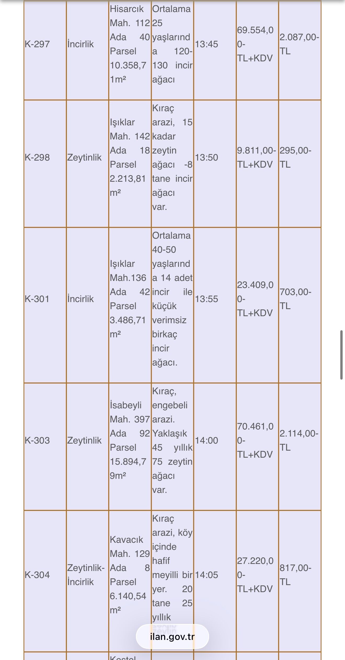 Nazilli Belediyesi 45 Tasinmazi Kiraya Verecek 667914 E28544