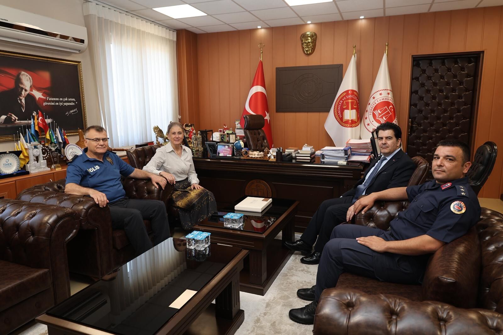 Nazilli Protokolunden Bassavci Dilsize Veda Ziyareti 670196 455C5C