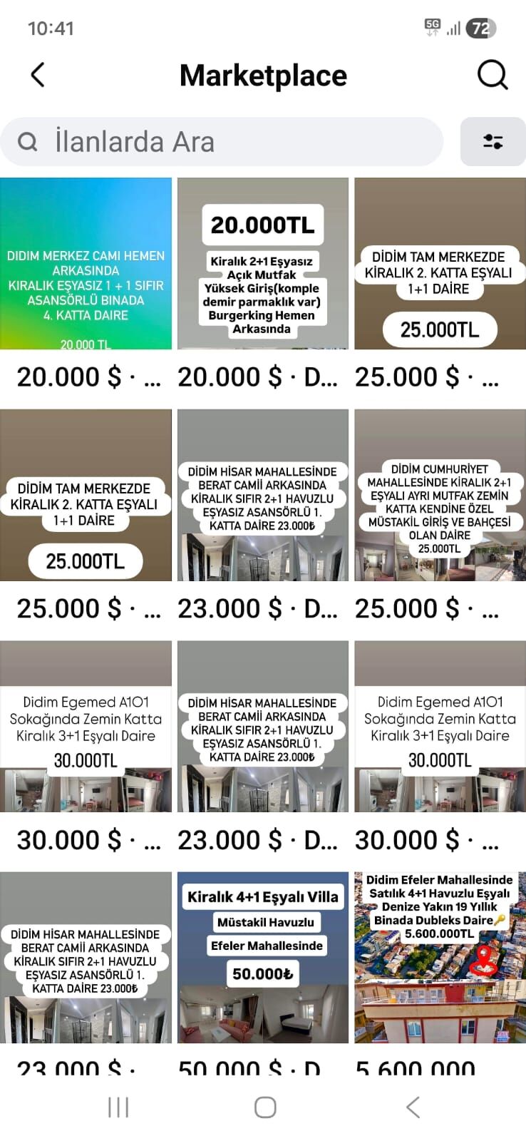 Tatilcinin Gozu Didimde Gunubirlik Ev Ve Villa Kiralari Ne K 668097 96Eb6F