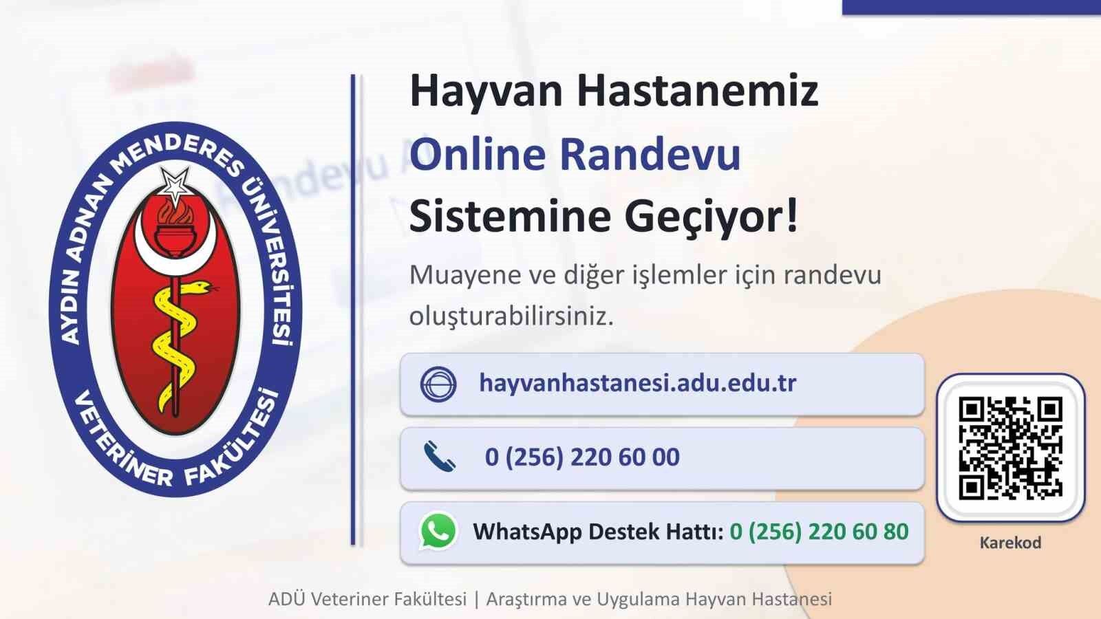 Adu Hayvan Hastanesi Nde Online Randevu Donemi Basladi 1783581908808 212841