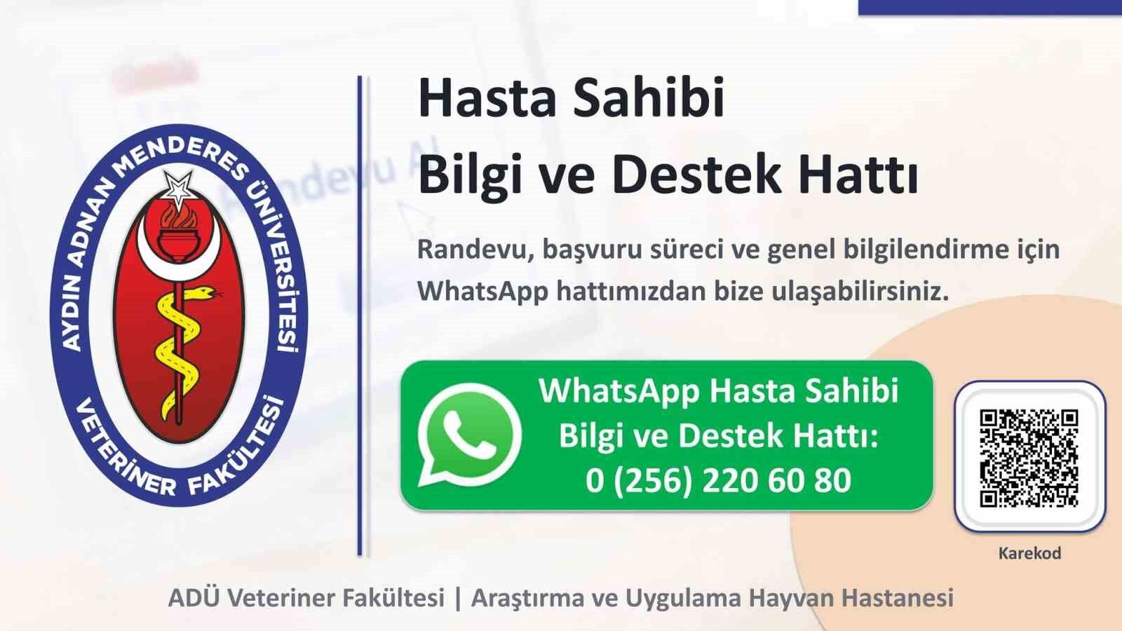 Adu Hayvan Hastanesi Nde Online Randevu Donemi Basladi 1783581909626 502480