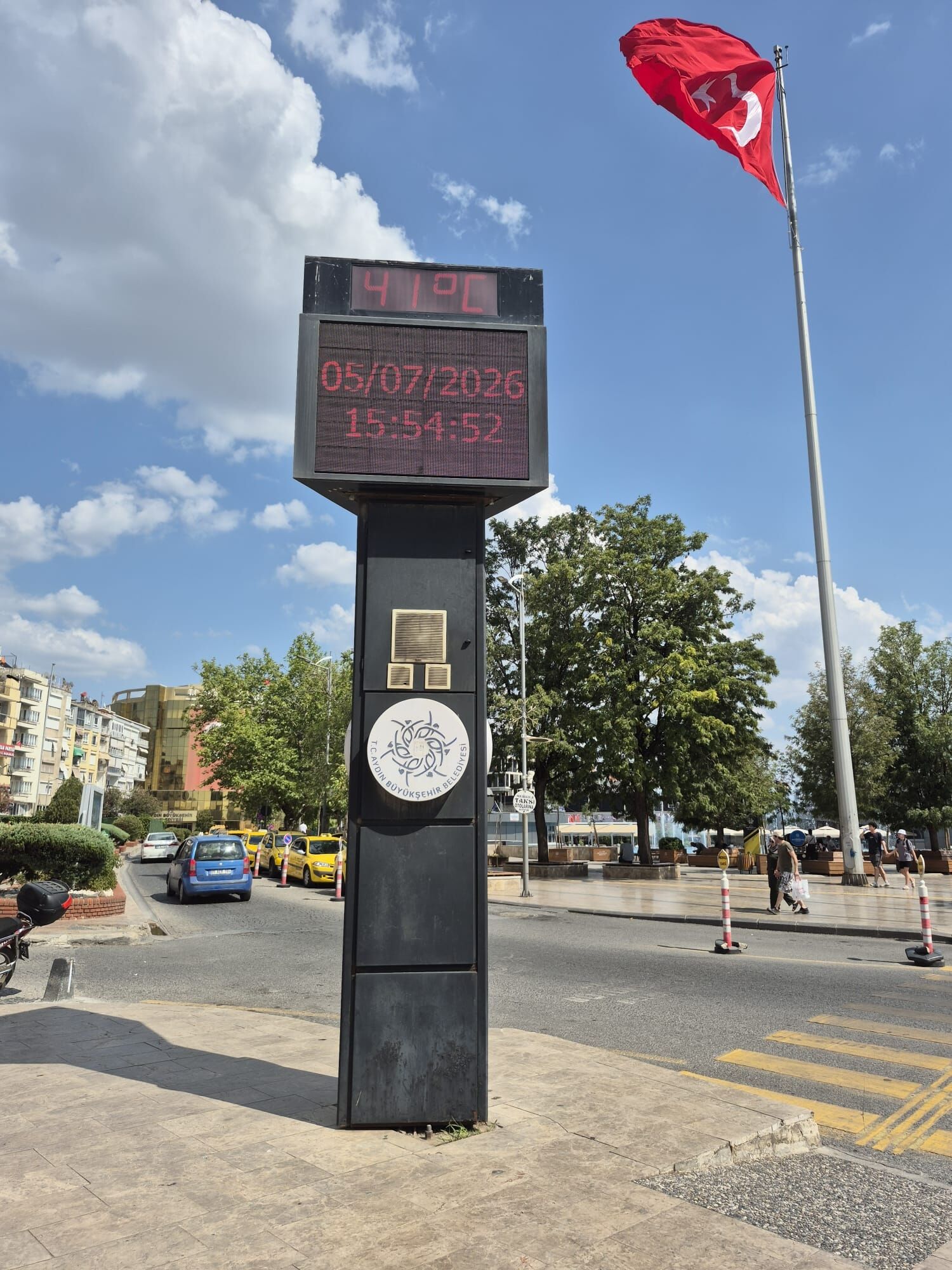 Aydin Kavruluyor Sicaklik Termometreye Yansidi 675906 9B7792