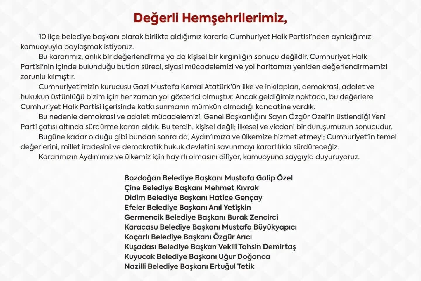 Aydin Siyasetinde Tarihi Ayrilik 10 Belediye Baskani Istifa 682342 3Fd493