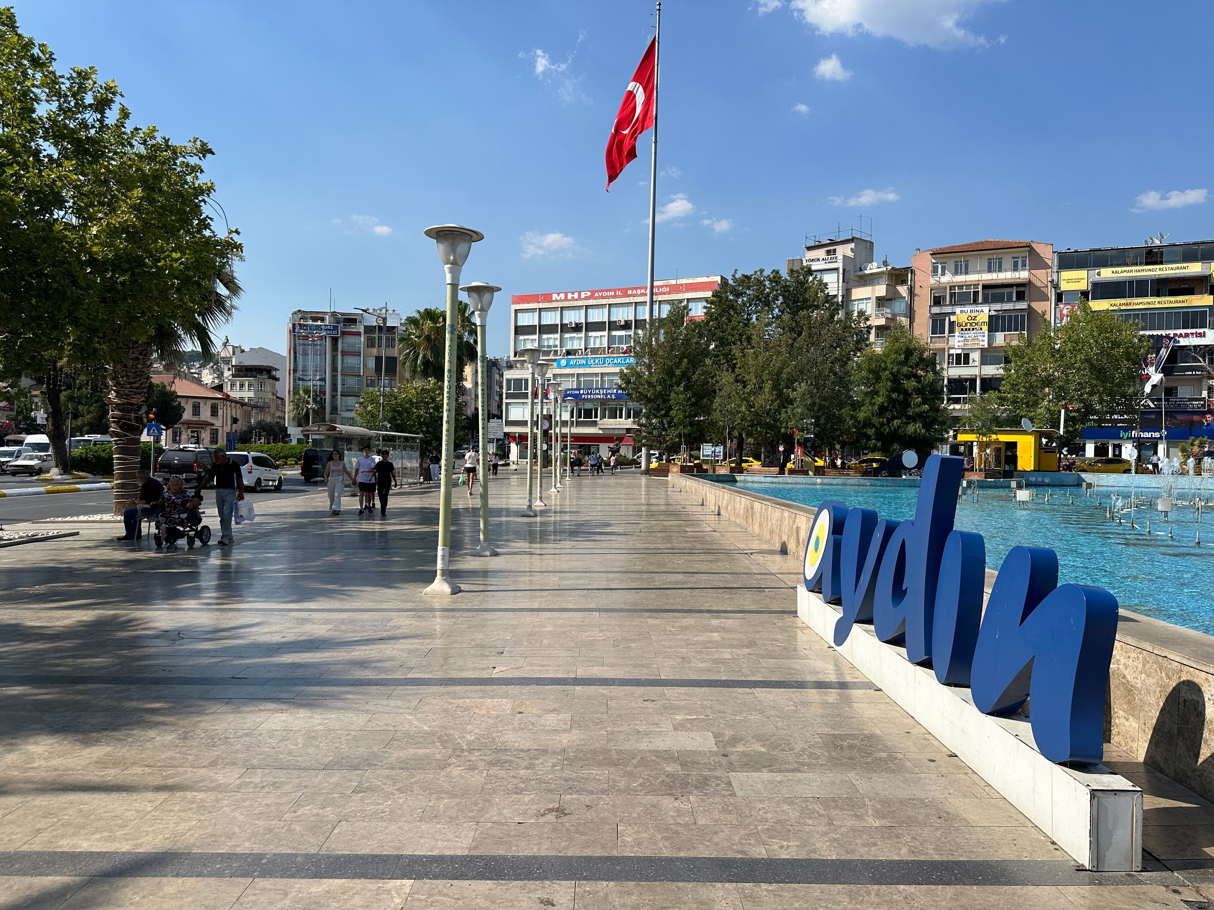 Aydinda Termometre 45 Dereceyi Gosterdi Sicak Hava Hayati Ol 679480 F587C7