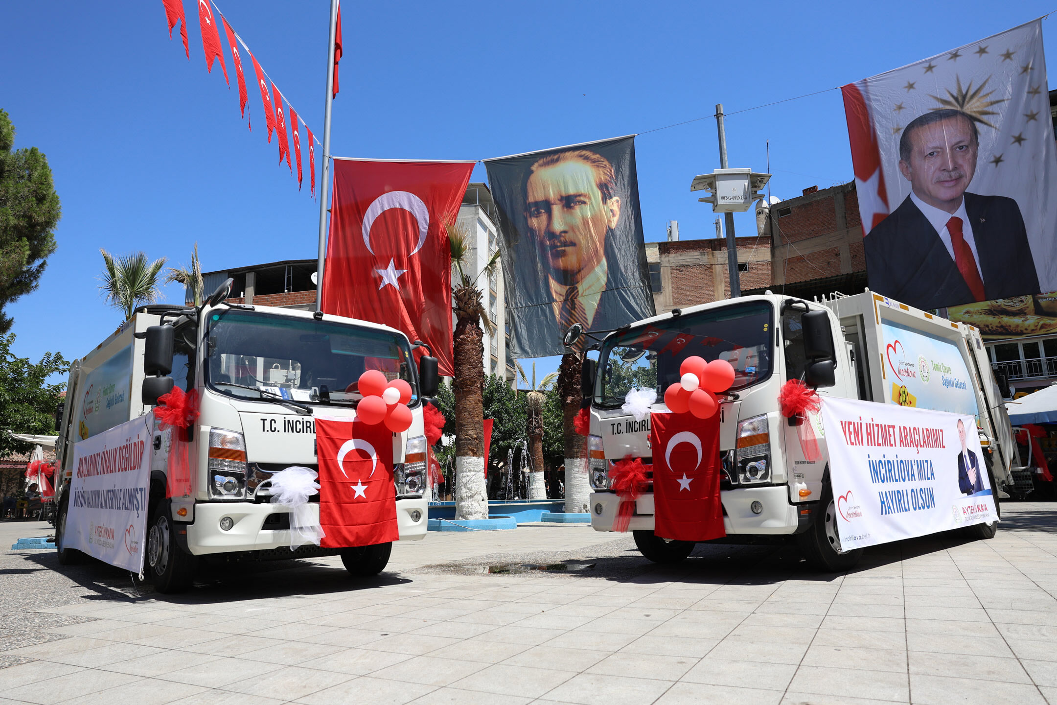 Başkan Kaya'dan İncirliova'ya Son Üç Yılda 23 Yeni Araç (2)
