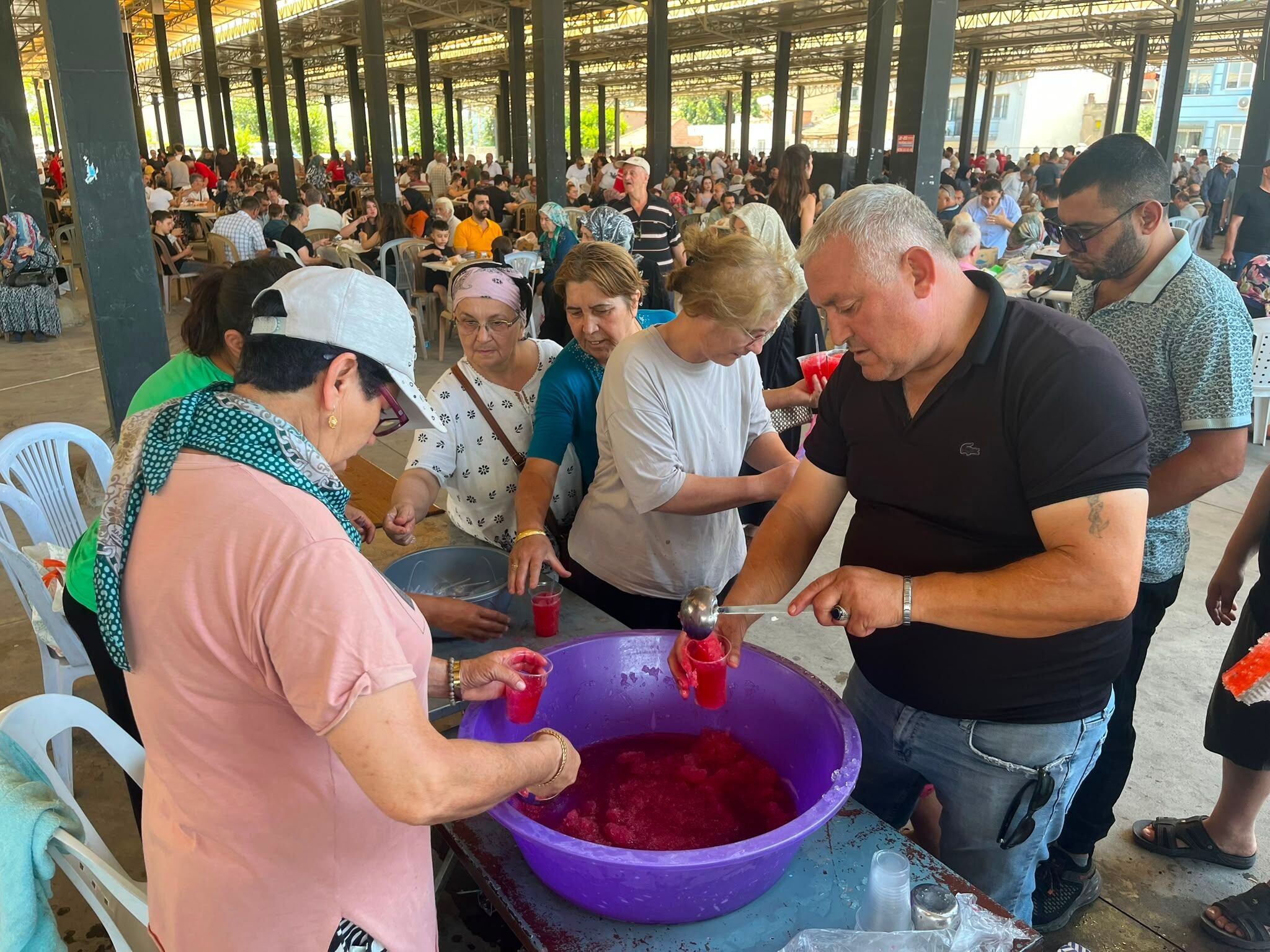 Baskan Senkal Dualarla Anildi Sevenleri Keskek Hayrinda Bulu 677850 6E4332