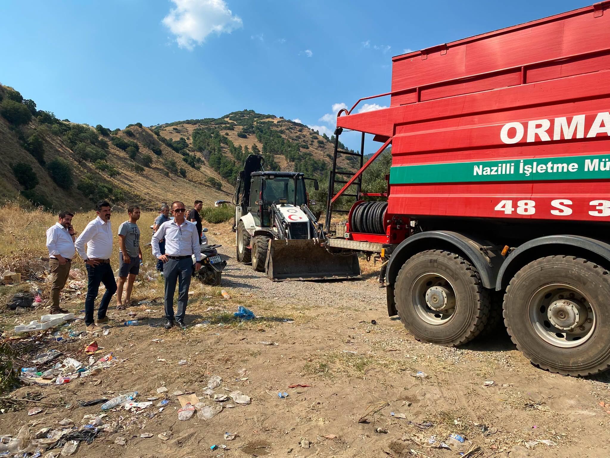 Ekipler Zamanla Yaristi Kuyucakta Yangin Panigi 675471 14F567