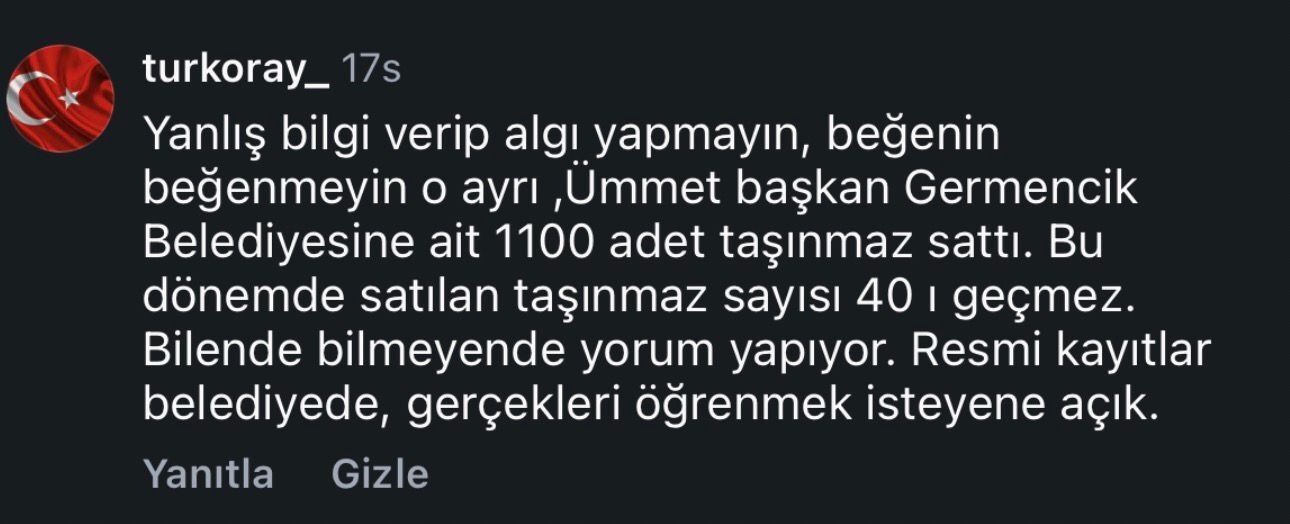 Germencikte Tasinmaz Satisi Tartismasi Asik Ummet Baskan 110 676678 F3Ed92