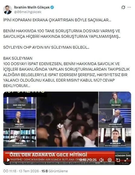 Gokcekten Milletvekili Bulbule Zehir Zemberek Sozler Ipini K 678151 9Cac93