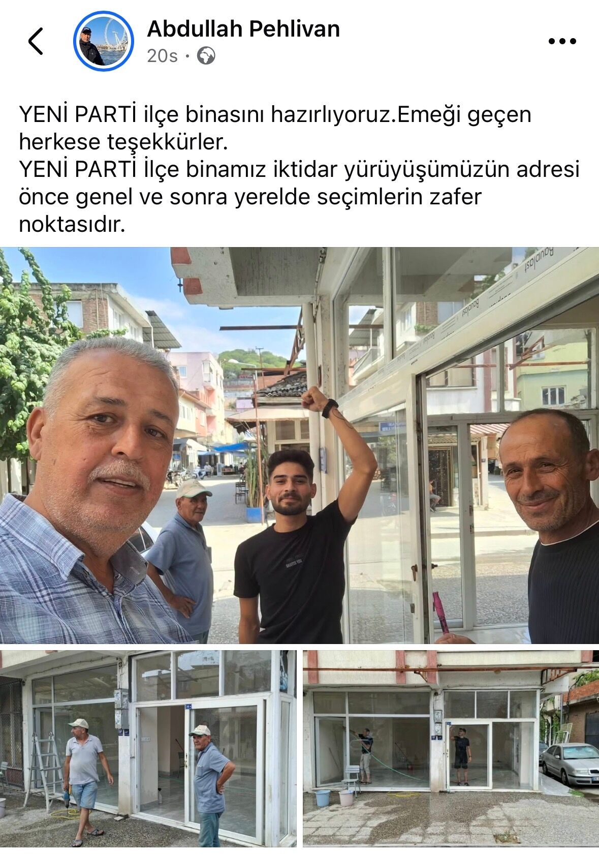 Ilk Ates Yenipazarda Yakildi Yeni Partinin Binasi Hazir 681395 806Dc3