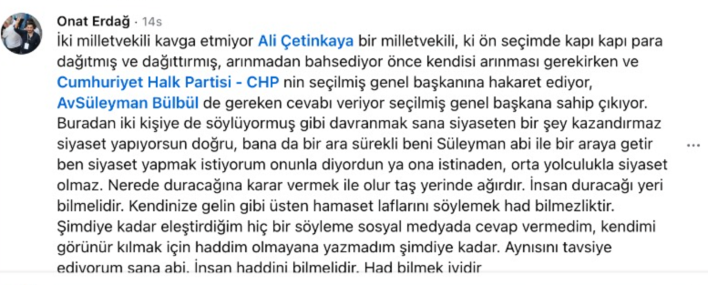 Milletvekili Bulbul Cetinkayaya Verdi Veristirdi Sinek Ikili 679803 C8B442