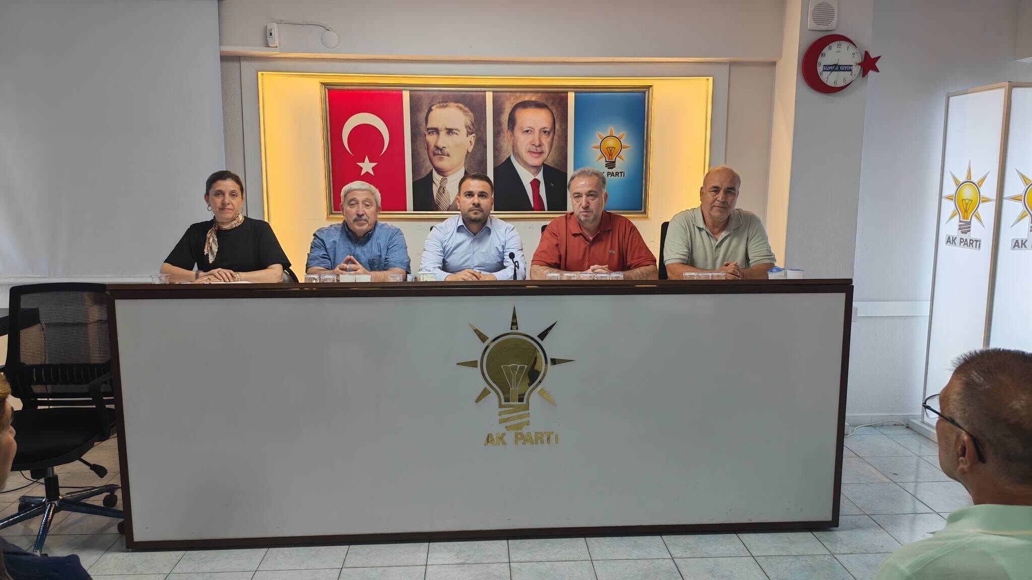 Yeni Yonetim Calismalara Basladi Ak Parti Nazillide Vitesi B 680385 3300Ee