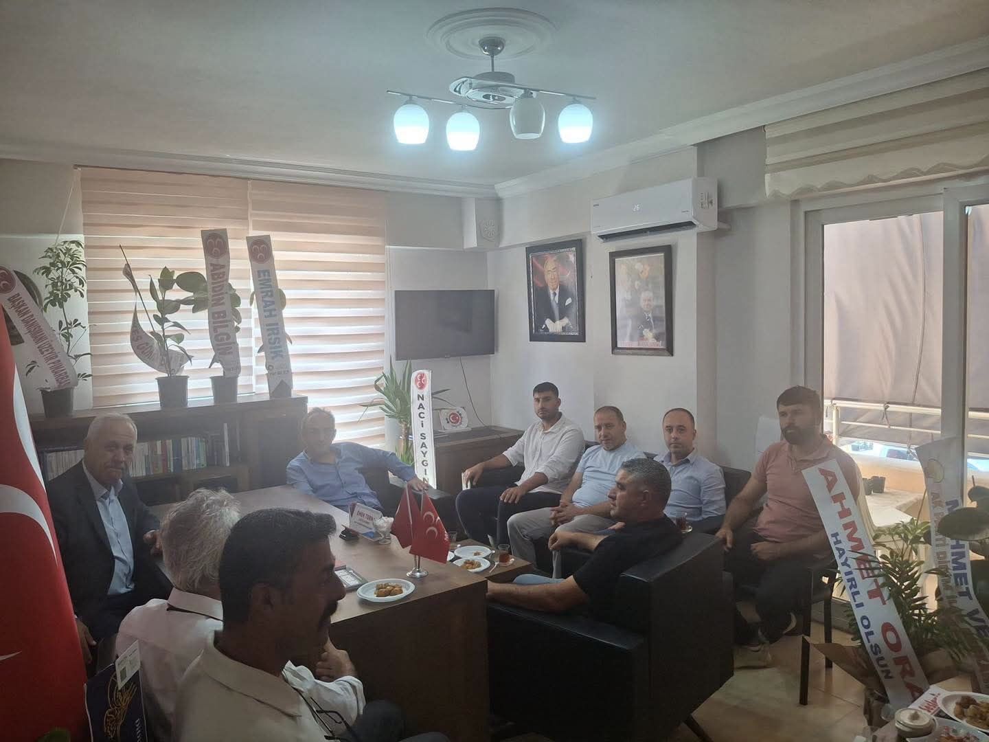 Ak Partiden Mhp Didim Ilce Teskilatina Ziyaret Cumhur Ittifa 686295 D950F5