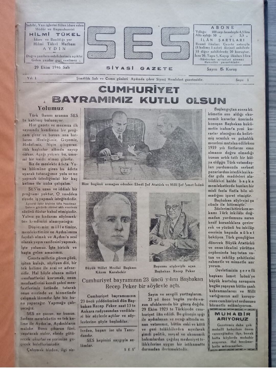 Aydinin Guclu Bellegi Ses Gazetesi 684022 3Ffe08
