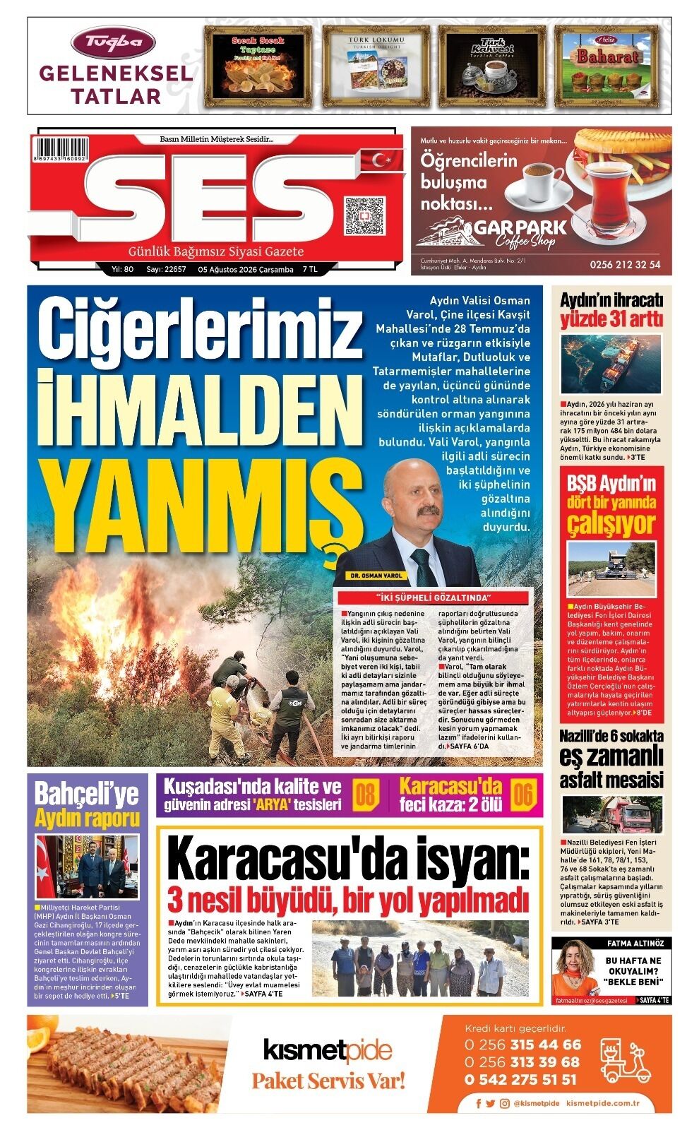 Aydinin Guclu Bellegi Ses Gazetesi 684022 Bbcbd2