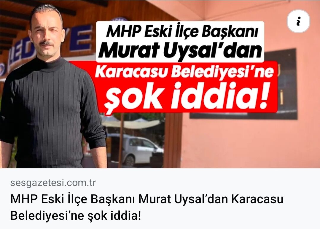 Karacasu Belediyesinden Uysalin Iddialarina Jet Yanit Atil M 685288 578Dc8