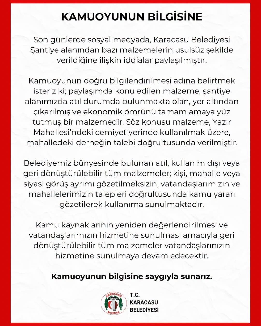 Karacasu Belediyesinden Uysalin Iddialarina Jet Yanit Atil M 685288 90De1E