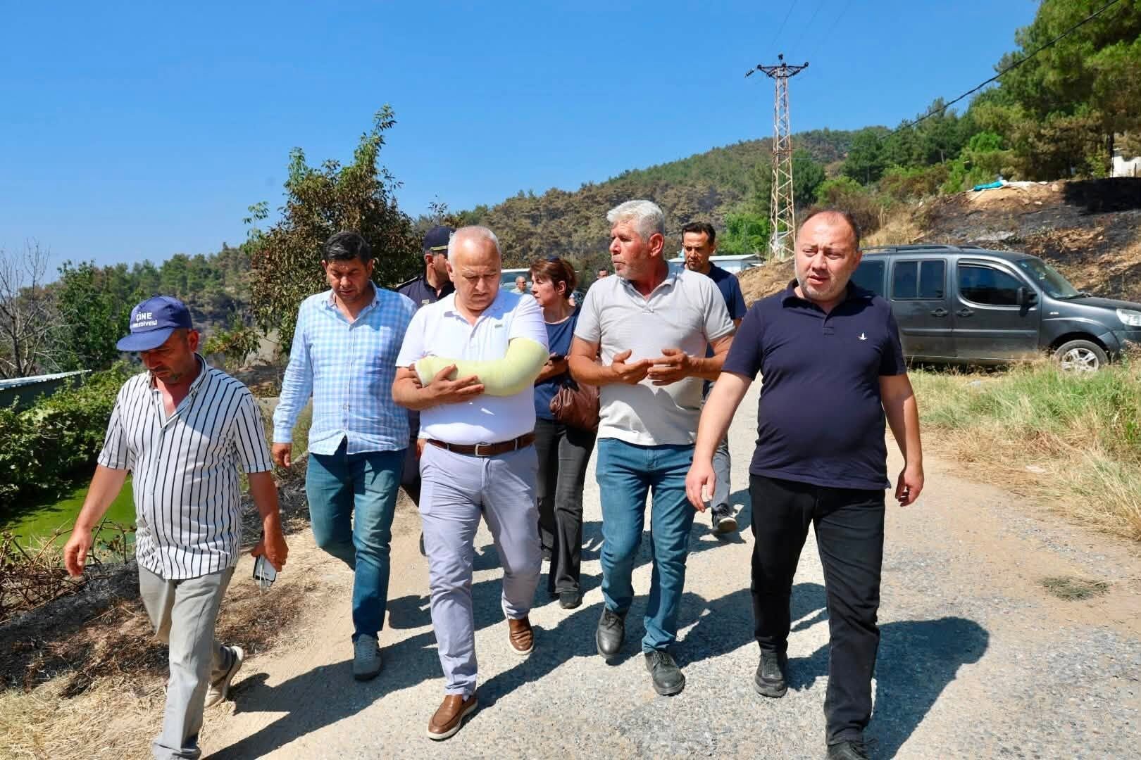 Kirik Koluyla Yangin Bolgesine Kostu 683268 75A37D