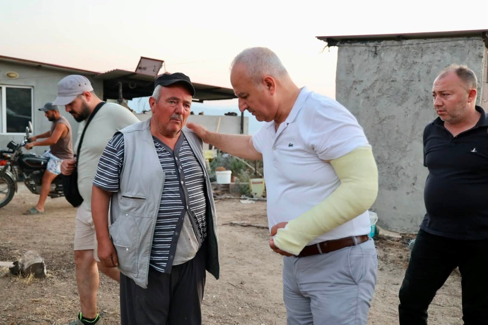 Kirik Koluyla Yangin Bolgesine Kostu 683268 876A60