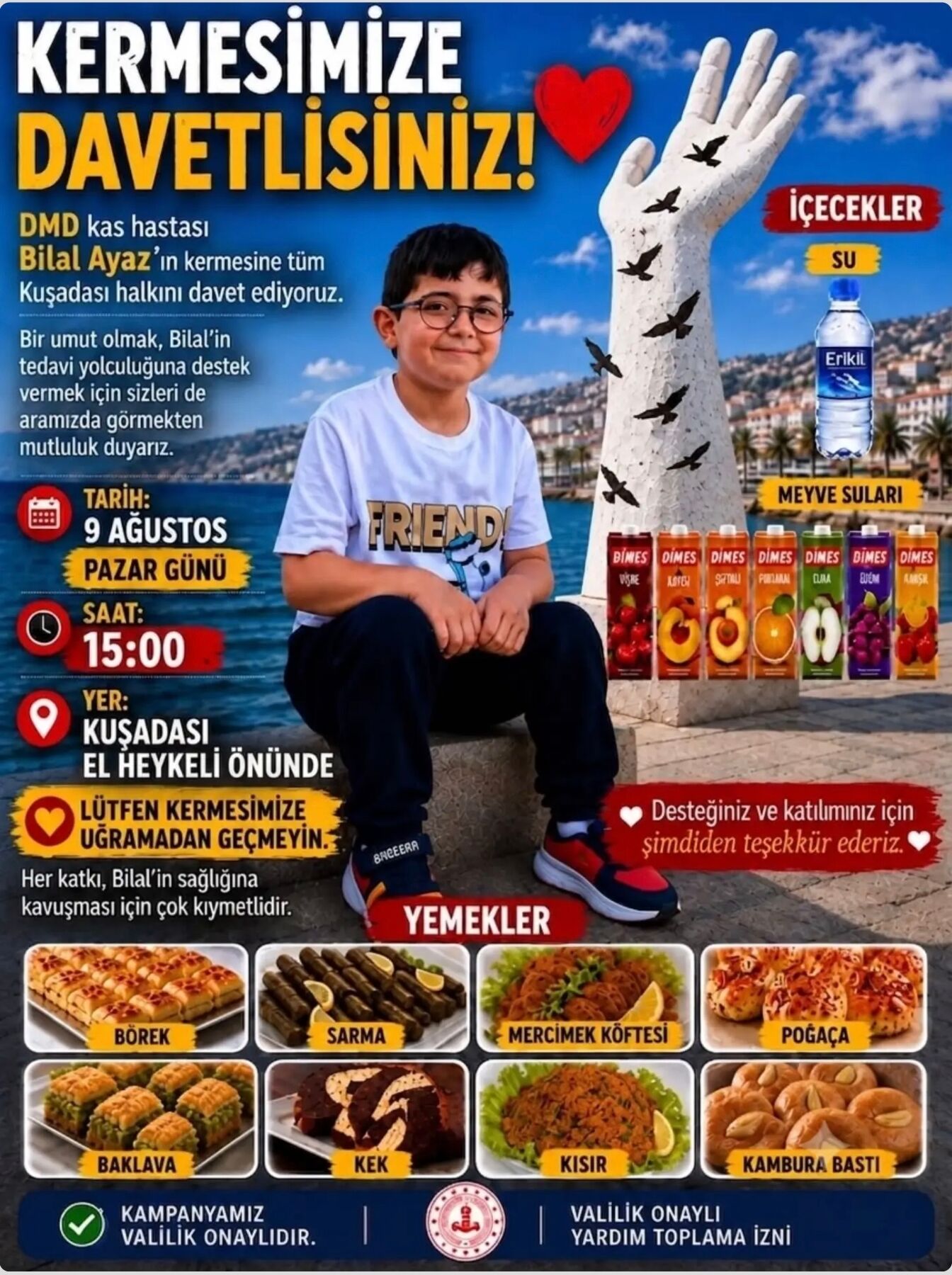 Kusadasi Dmd Hastasi Minik Bilalin Yardim Kermesinde Bulusac 684592 De8A05