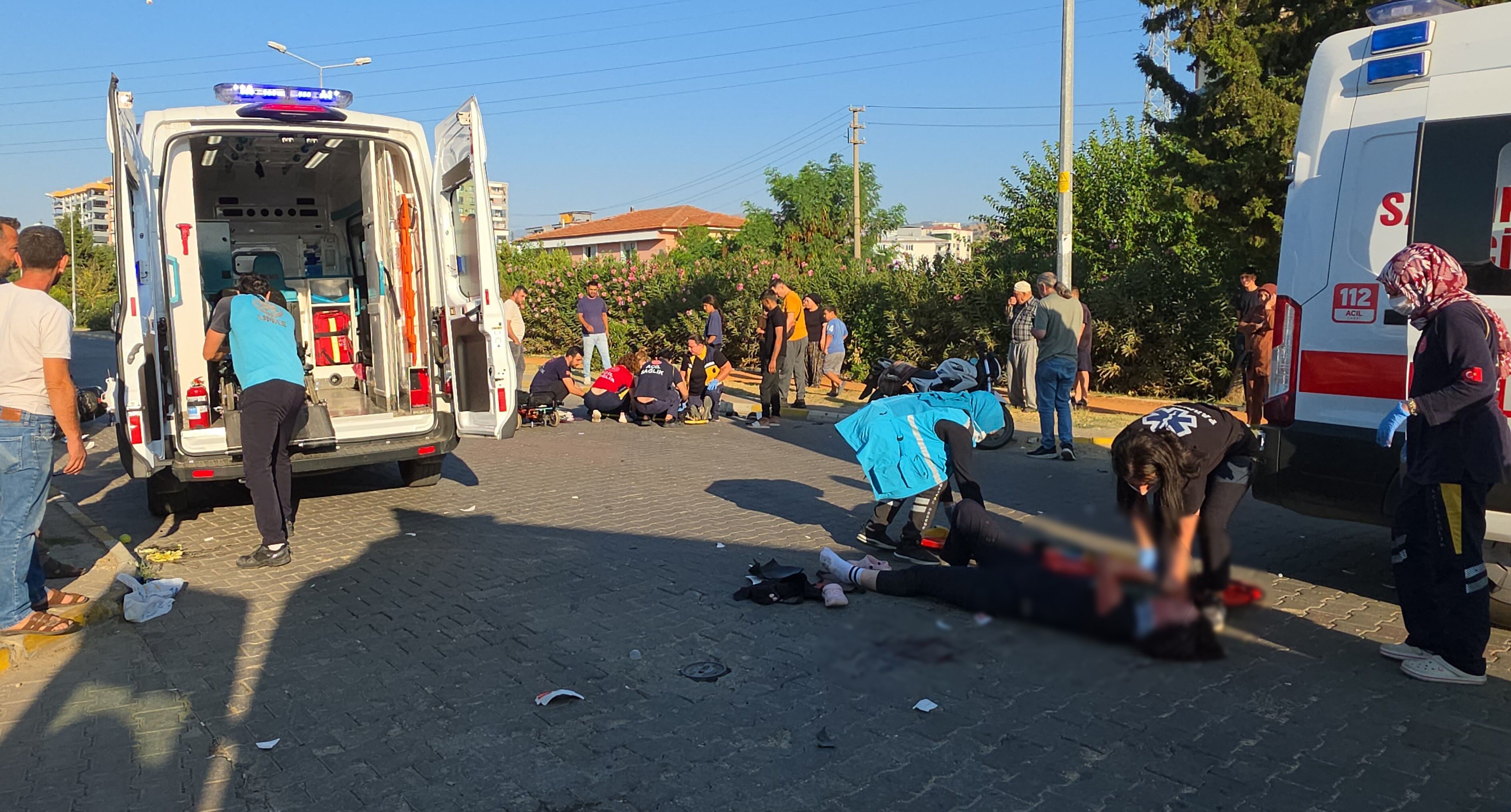Nazillide Motosikletler Carpisti 2 Agir Yarali 688082 506E9A