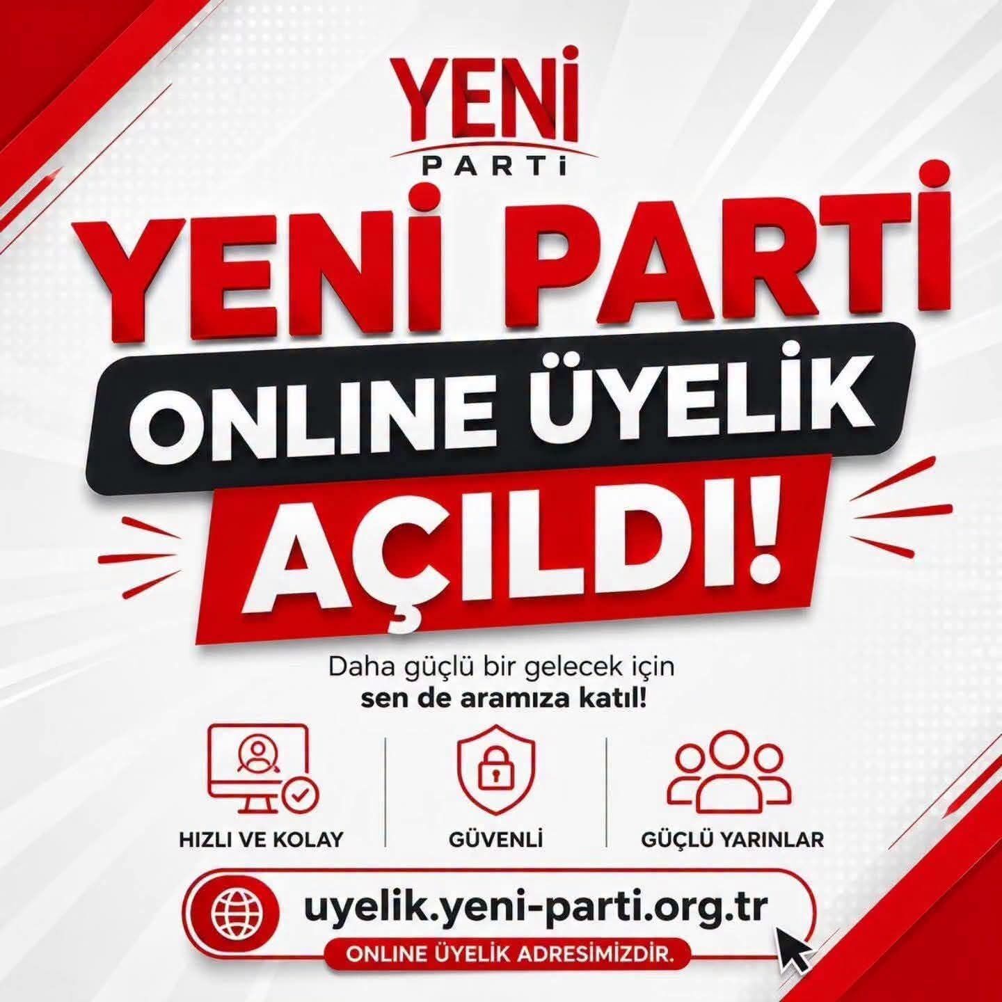 Yeni Parti Kusadasina Online Uyelik Erisime Acildi 685476 409Ee0