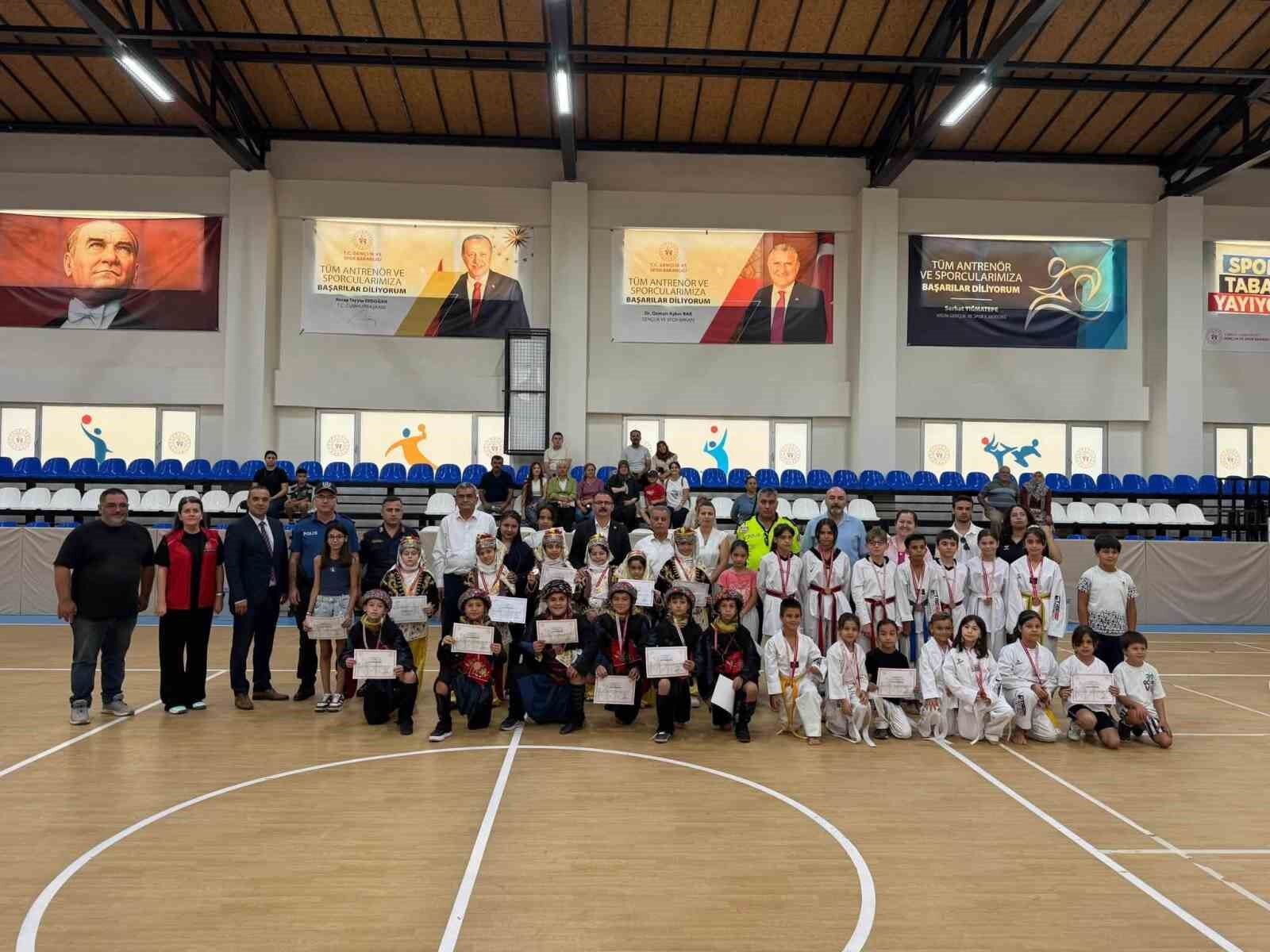 Sultanhisar’da GSB Spor Okulları ve Yaz Kulübü kapanış şenliği düzenlendi