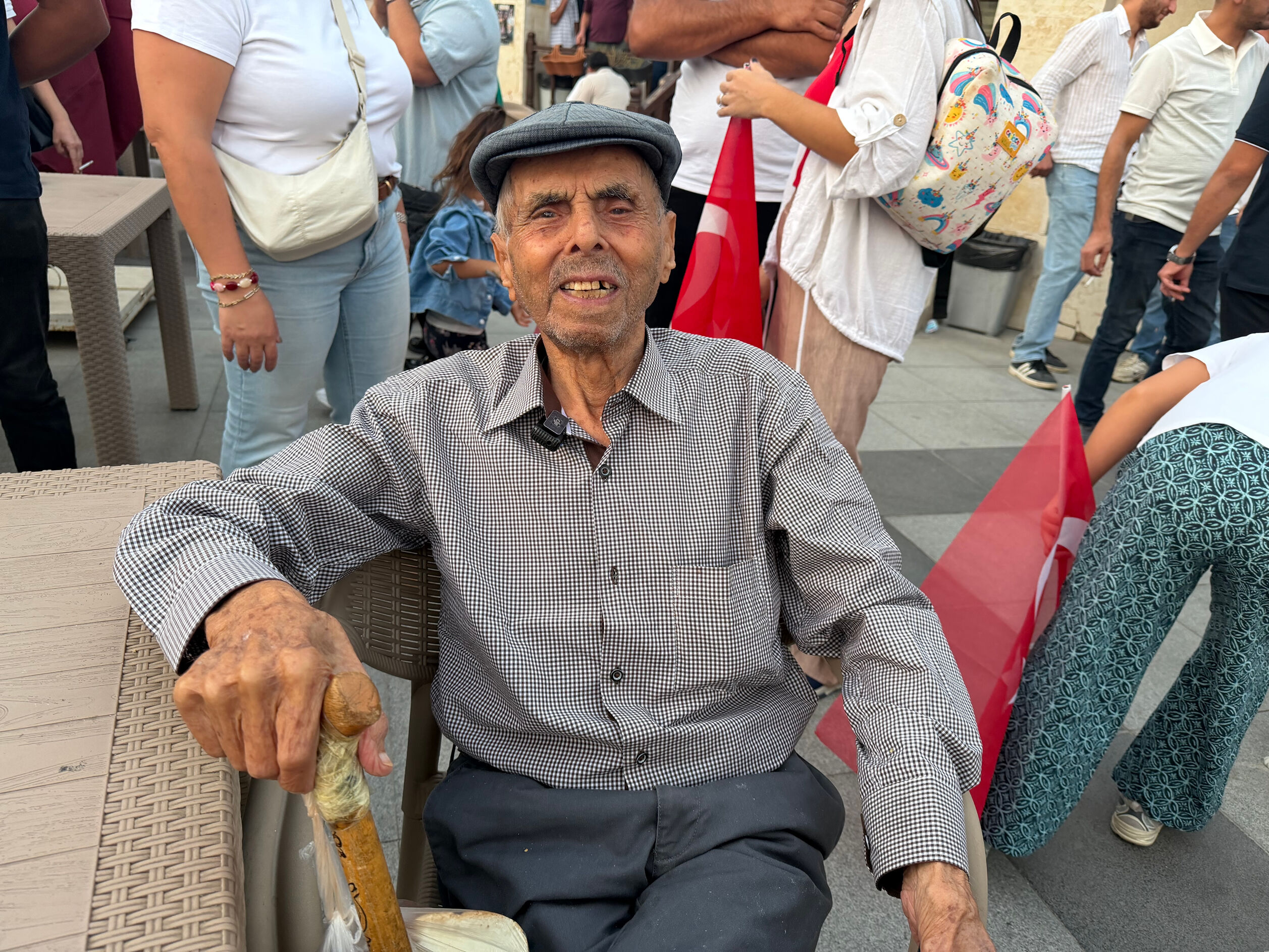 Aydın’da 101 yıllık çınar: Mehmet Amca