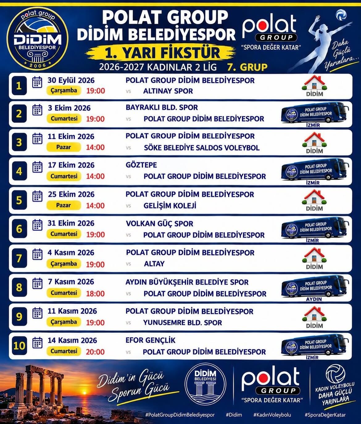 Didimin Sultanlari 30 Eylulde Ilk Macina Cikacak 692699 E0Cf28