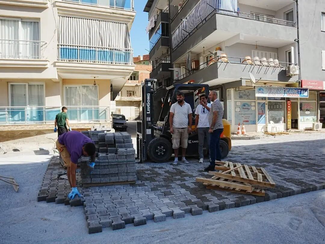 Germencik Park Mahallesi Nde Yollar Yenileniyor 1790491200555 313794