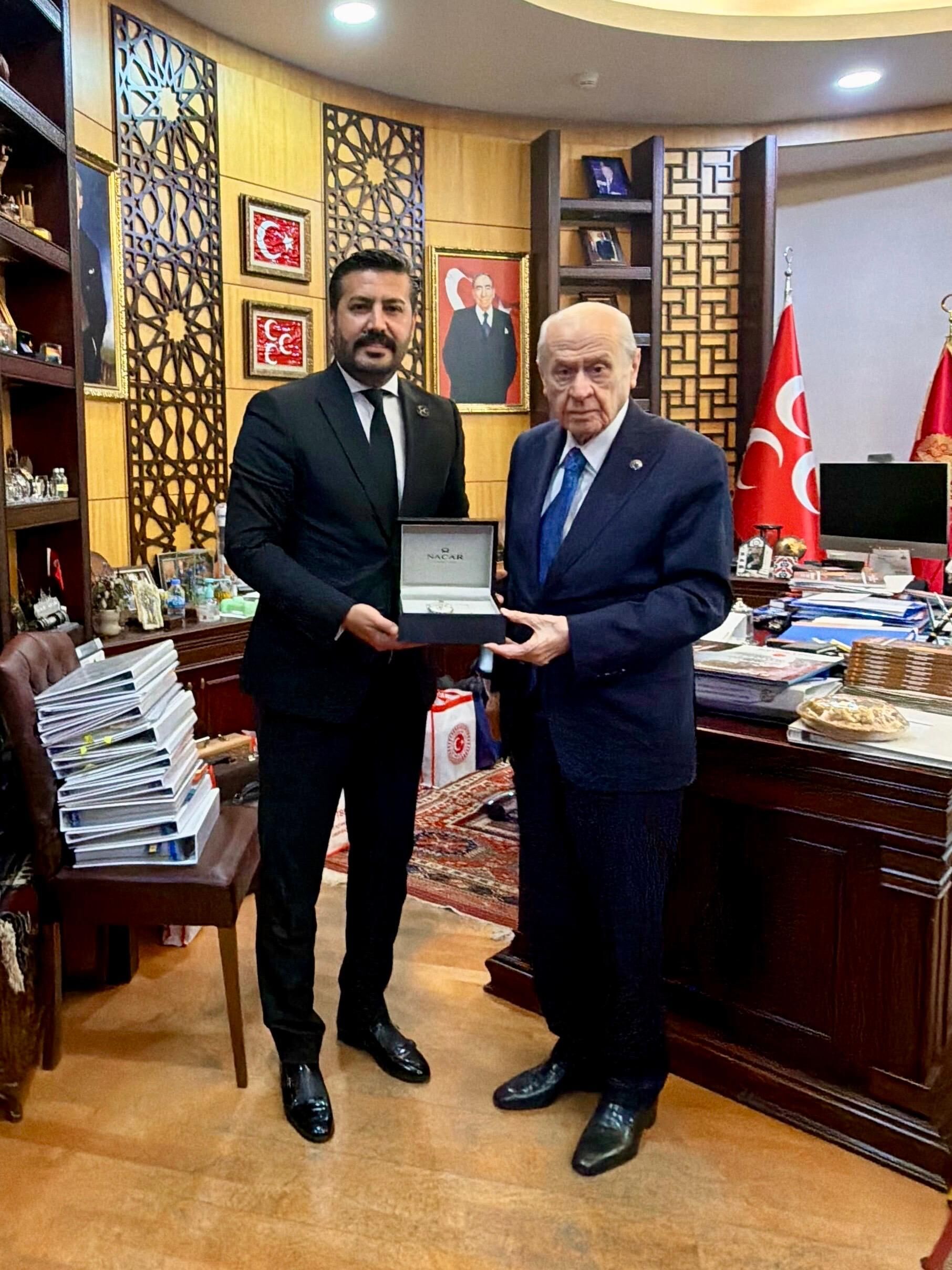 Il Baskani Cihangiroglundan Bahceliye Ziyaret 694609 2Ab5Eb