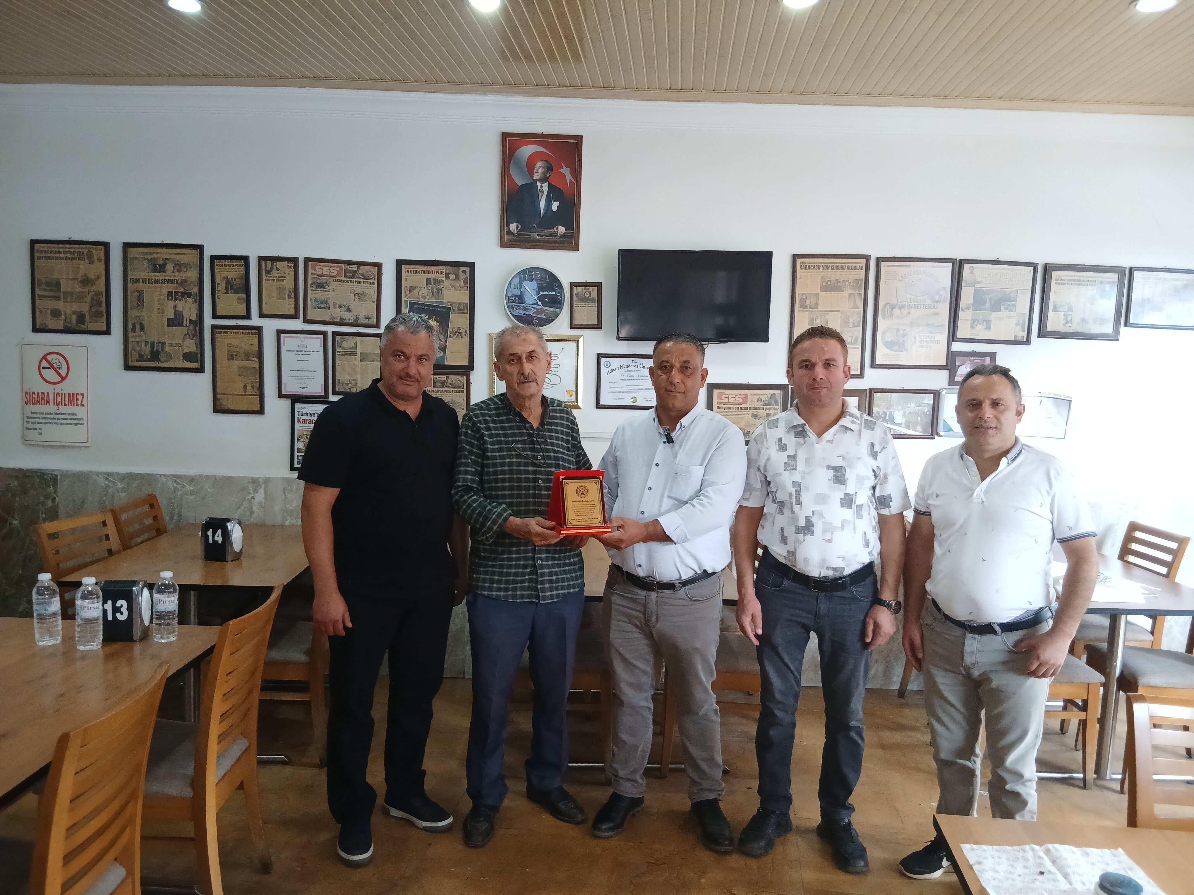 Karacasu Esnaf Odasi Yilin Ahisi Koseye Plaket 694223 1C58Cf