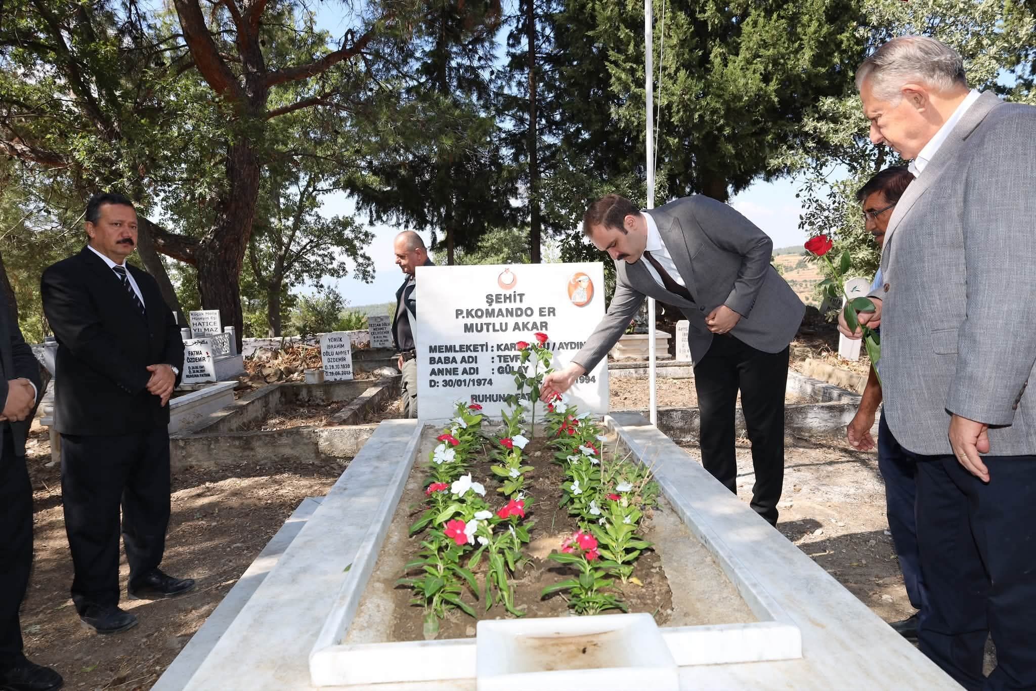 Karacasulu şehit 32. şehadet yıldönümünde anıldı