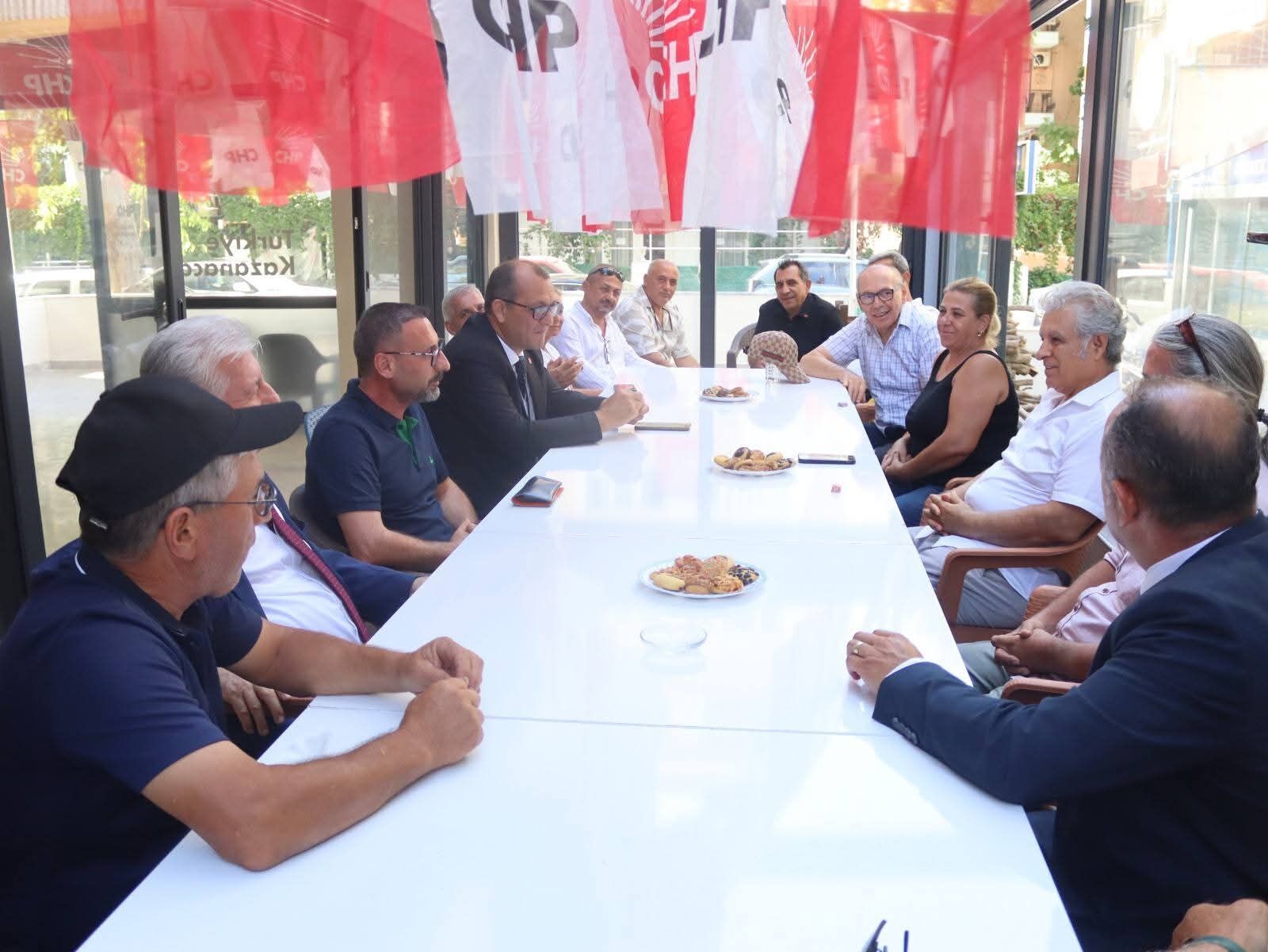 Kaymakam Keklikten Chp Ilce Baskanligina Iadei Ziyaret 691895 Af5A4A