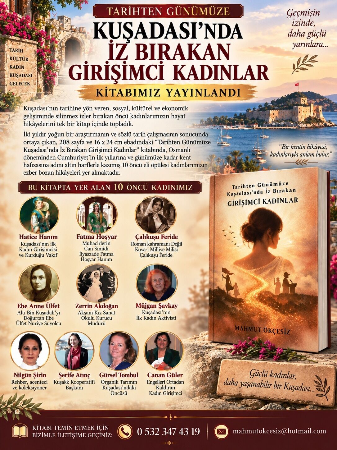 Kusadasinin Iz Birakan Kadinlari Tek Kitapta Toplandi 693869 3C5025
