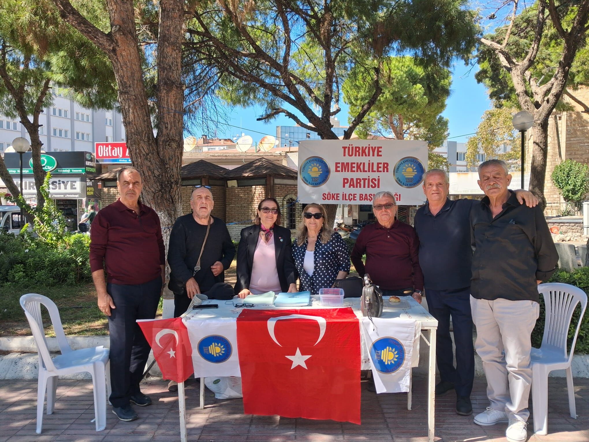 Türkiye Emekliler Partisi Söke’de üye seferberliği
