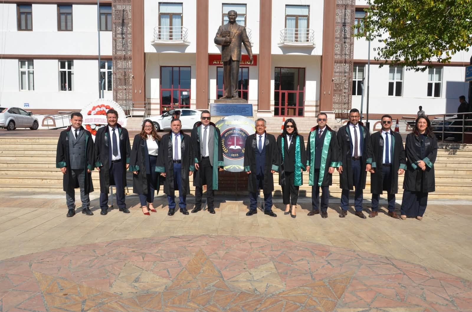 Aydın Barosu’nda görev dağılımı belli oldu