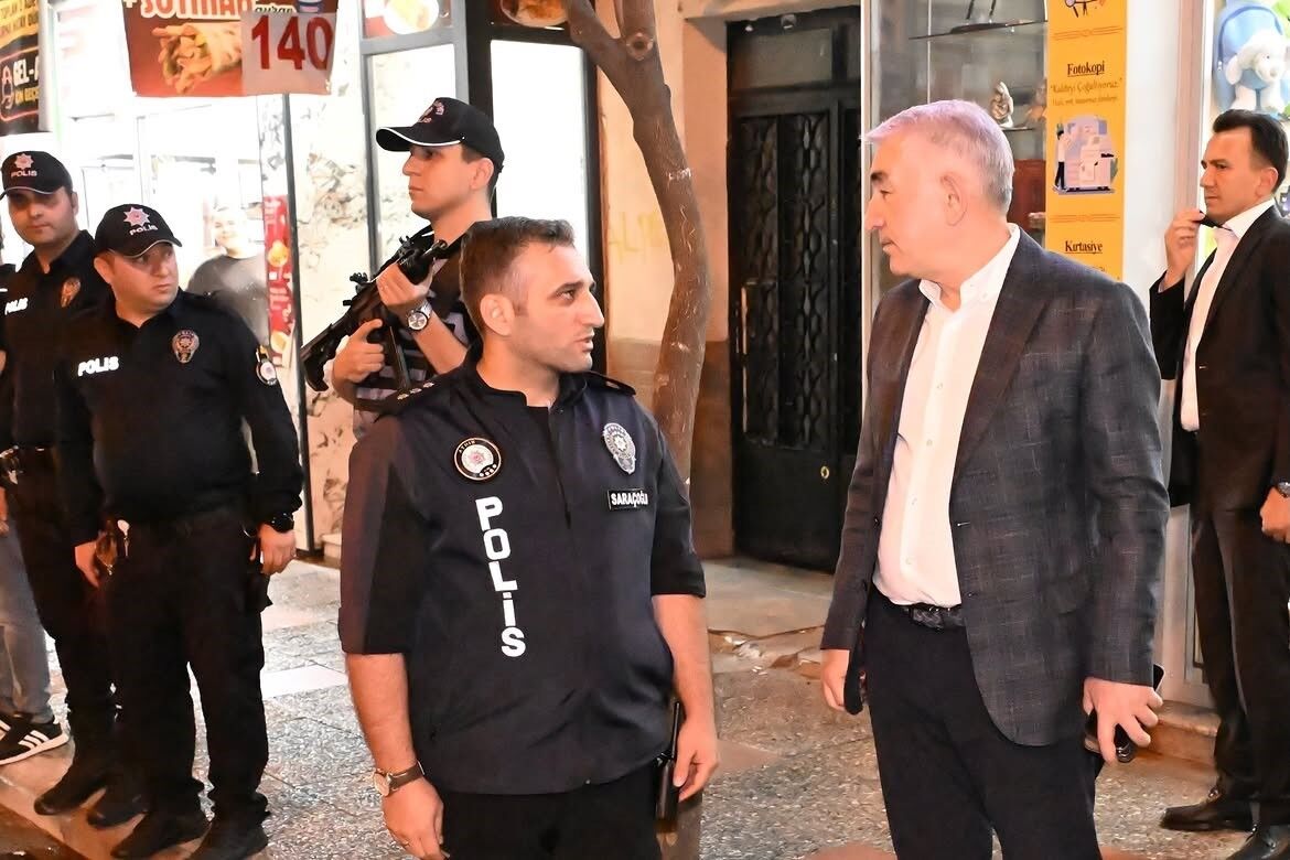 Aydın'ın huzuru için sahadalar