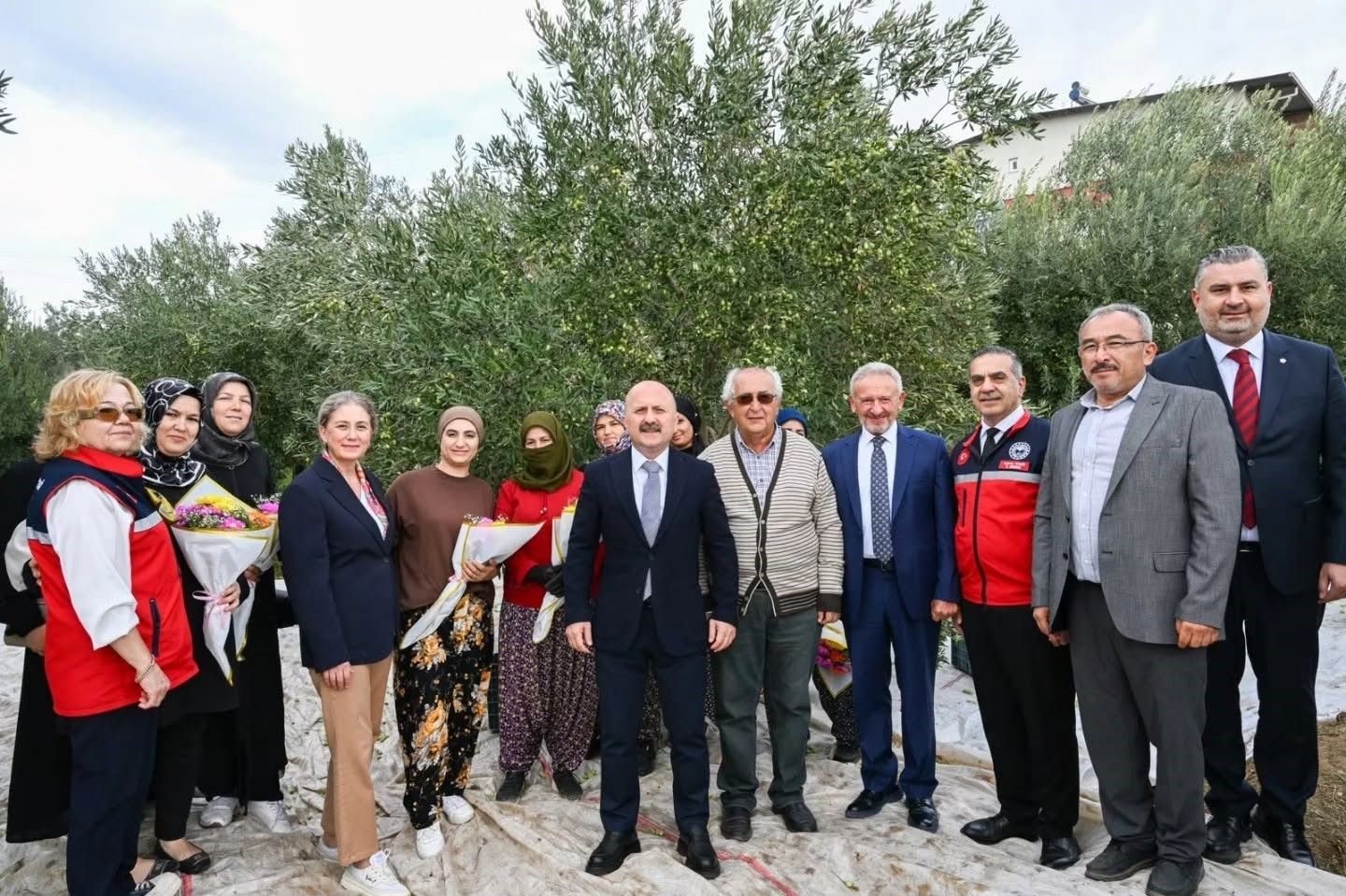 Aydin Valisi Varol Kadin Ciftcilerle Zeytin Topladi 1792073103087 377826